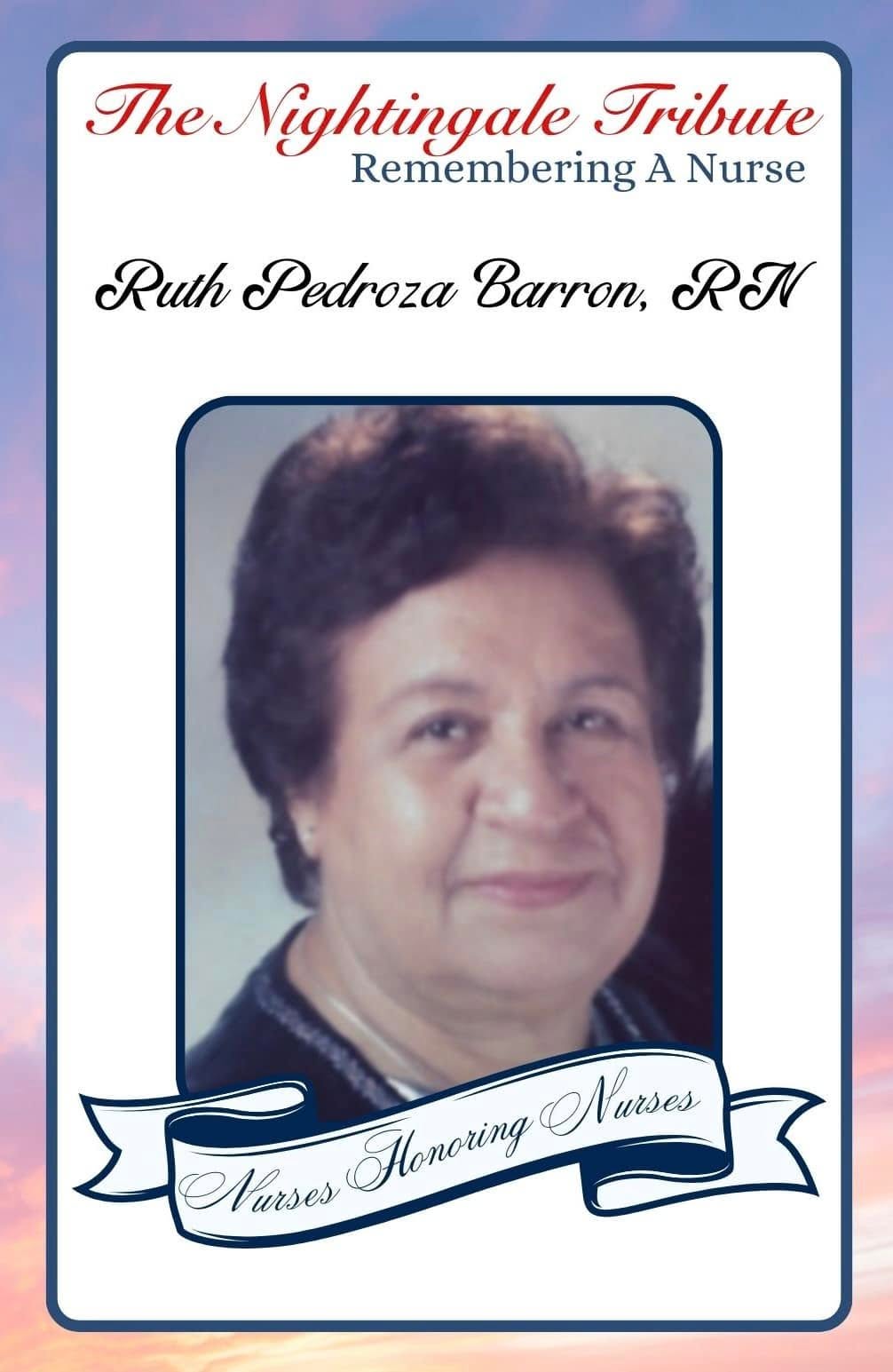 Portrait of Ruth Pedroza Barron, RN