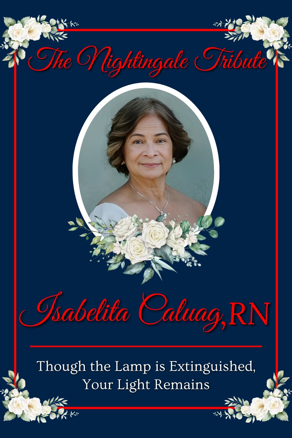 Portrait of Isabelita Caluag, RN