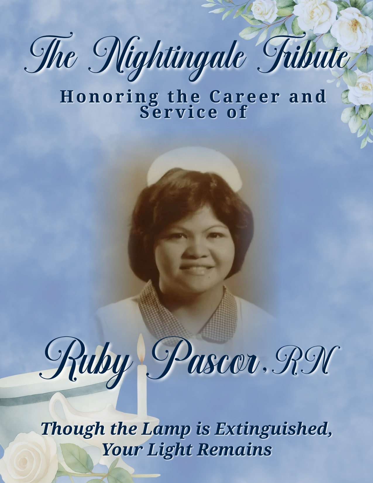 Portrait of Ruby Pascor, RN