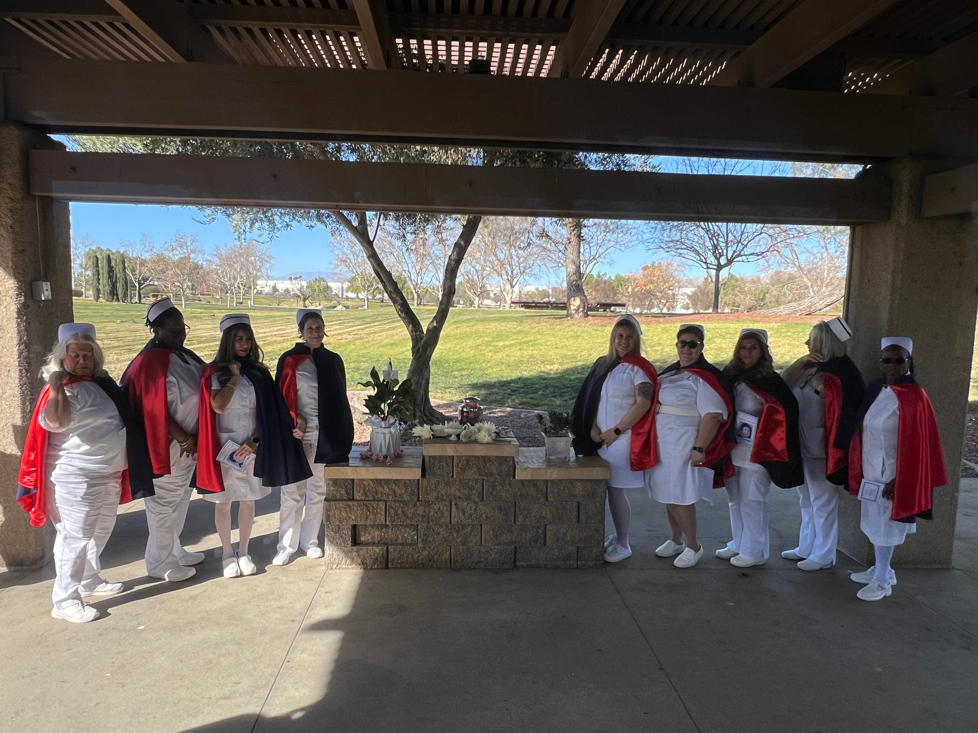 Nurse Honor Guard photograph