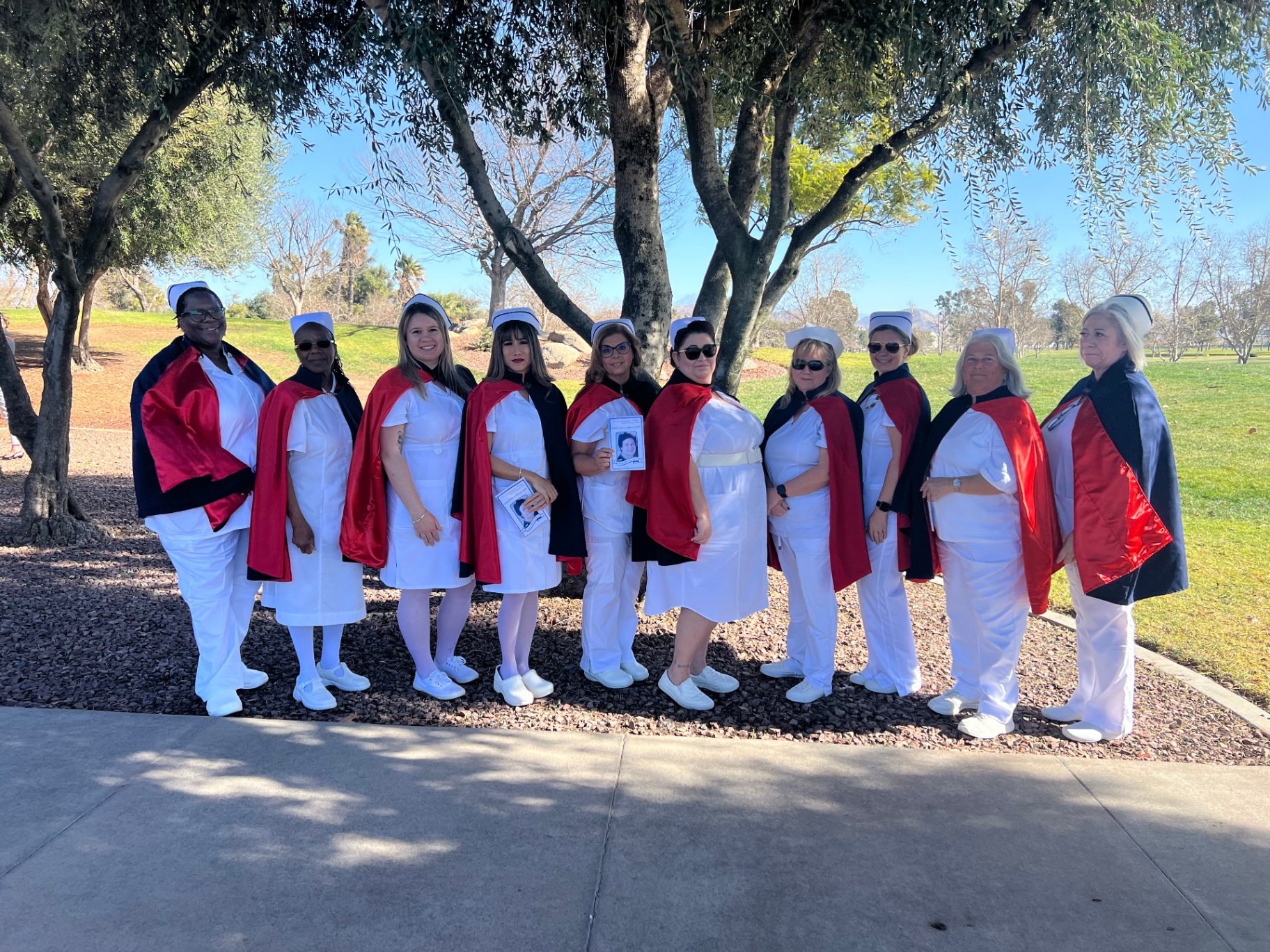 Nurse Honor Guard photograph