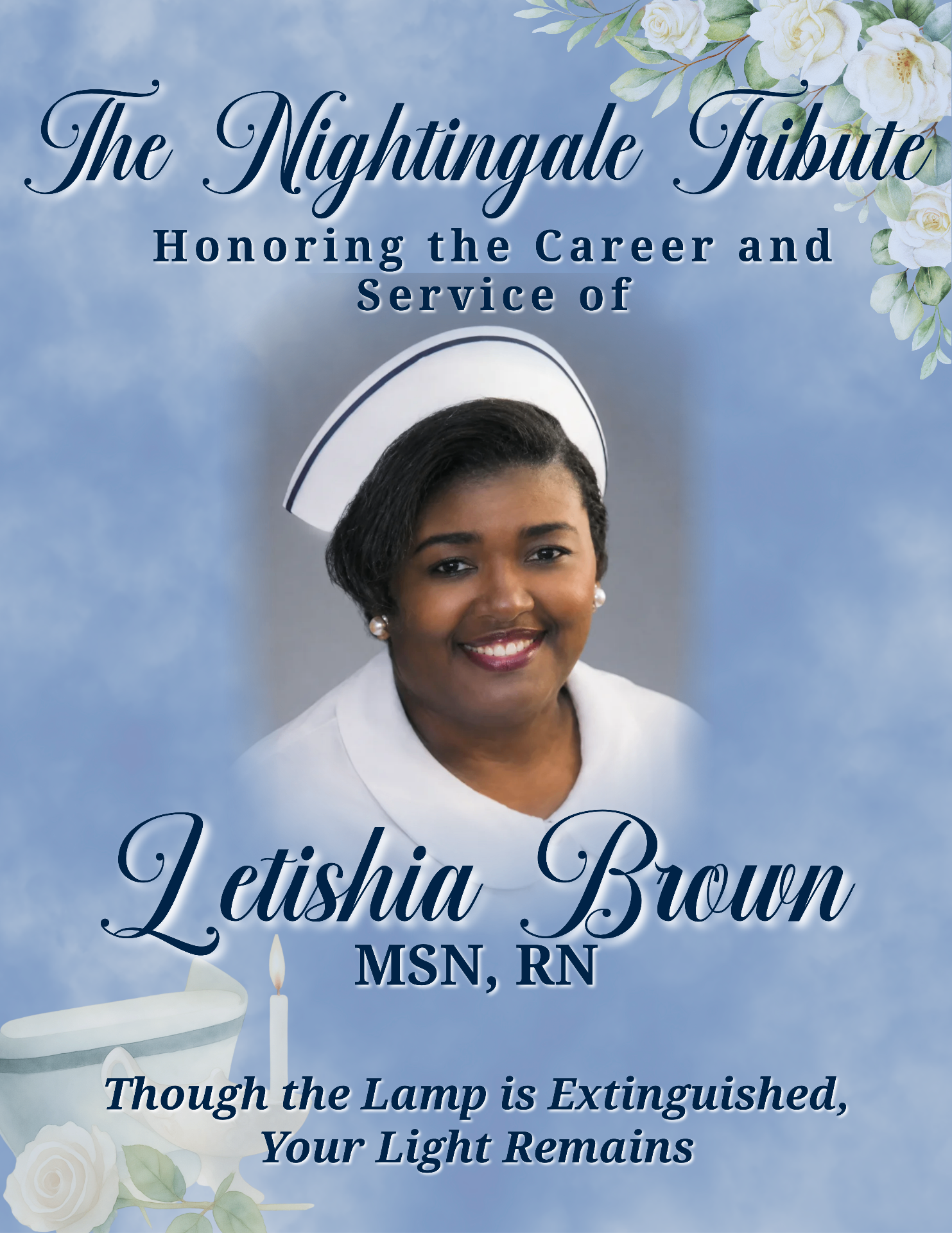 Portrait of Letishia Brown, MSN, RN